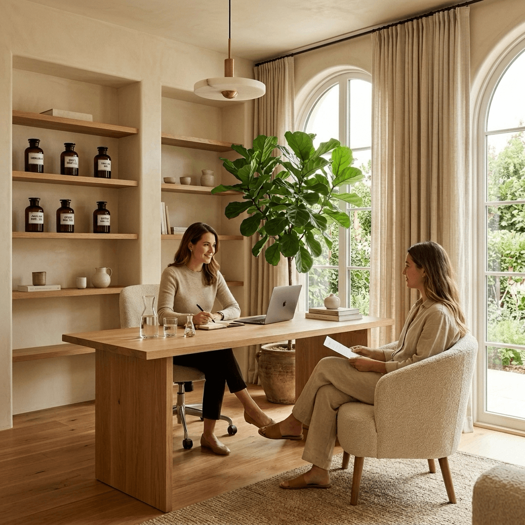Dr Sheetal Homoeopathy Clinic Consultation Sanctuary Interior